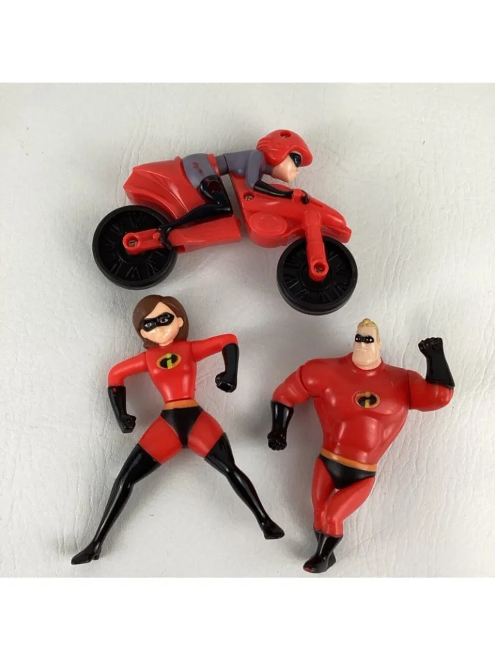 Disney Incredibles McDonalds Toy Bundle Lot Jack Dash Violet Superhero Figures
